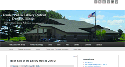 Desktop Screenshot of dunlaplibrary.org